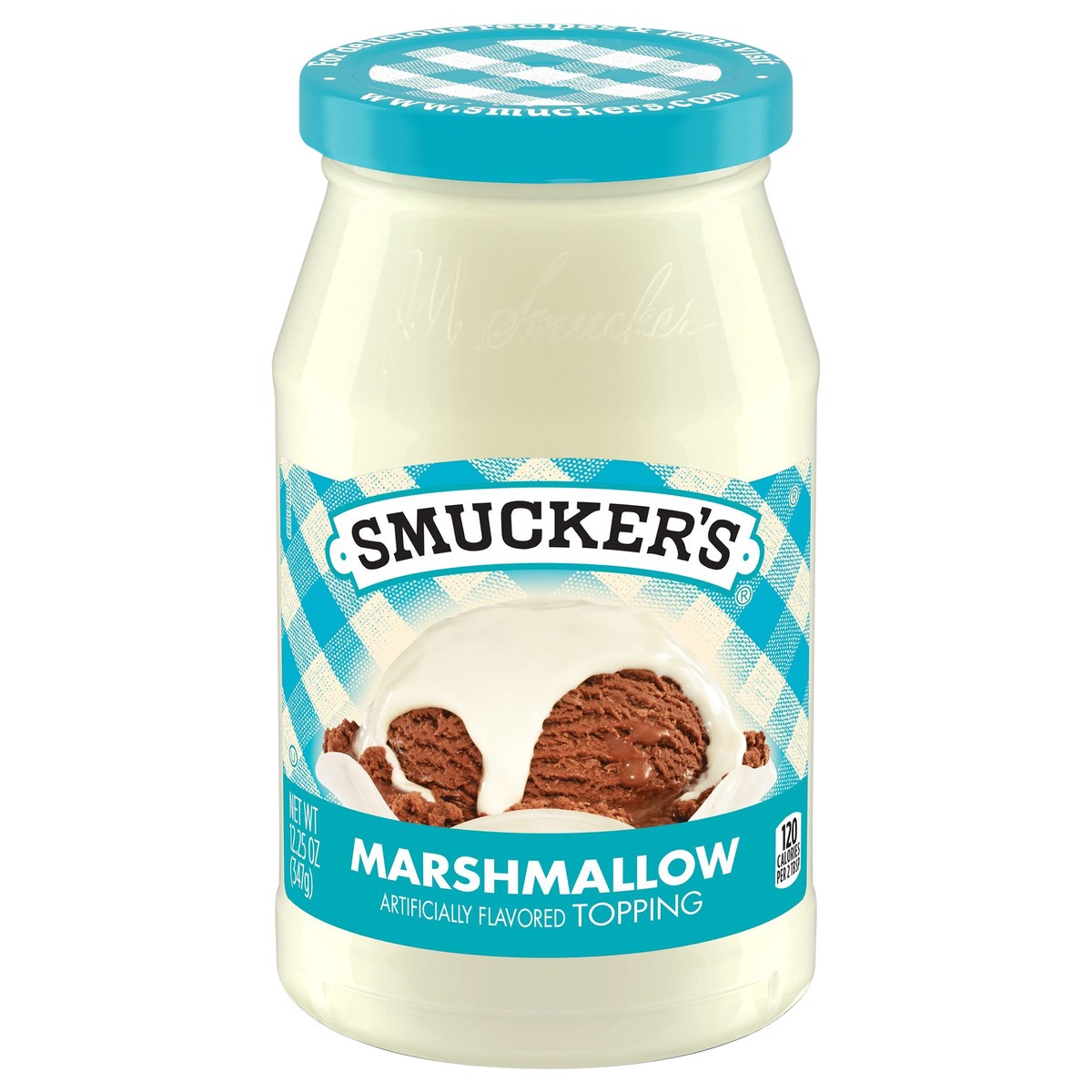 slide 1 of 7, Smucker's Marshmallow Topping, 12.25 Ounces, 12.25 oz