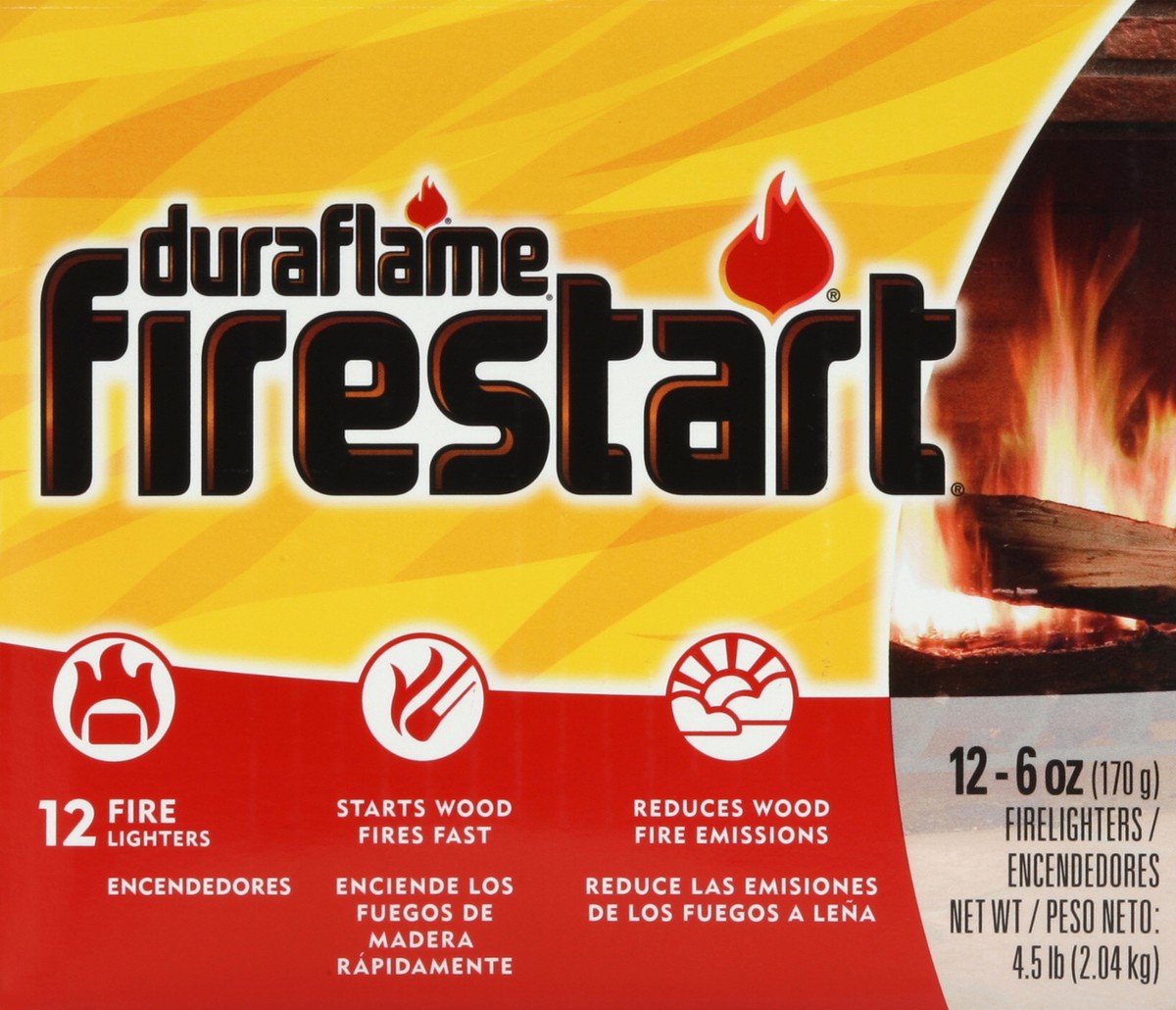 slide 4 of 4, Duraflame Firestart Firelighter, 12 ct