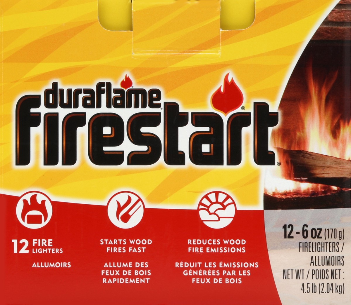 slide 2 of 4, Duraflame Firestart Firelighter, 12 ct