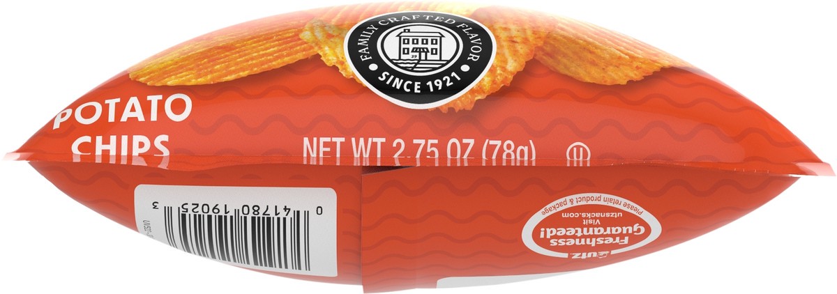 slide 6 of 7, Utz 2.75 oz Utz Ripples Barbeque Potato Chips, 2.75 oz