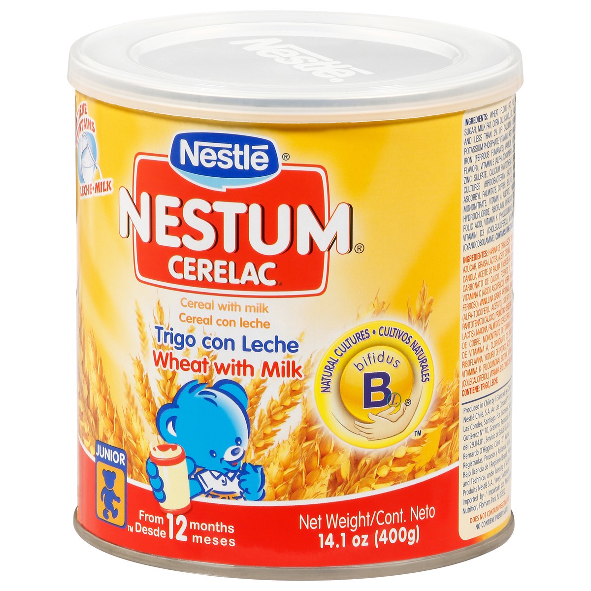 slide 2 of 9, Nestle Nestum Cereal Nestle Cerelac, Baby Cereal, Wheat Cereal with Milk, 14.1 oz, 14.1 oz