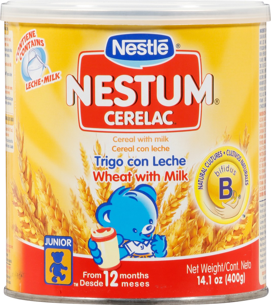 Nestle Nestum Infant Cereal, 3 Cereals, 14.1 oz (Pack of 6) 