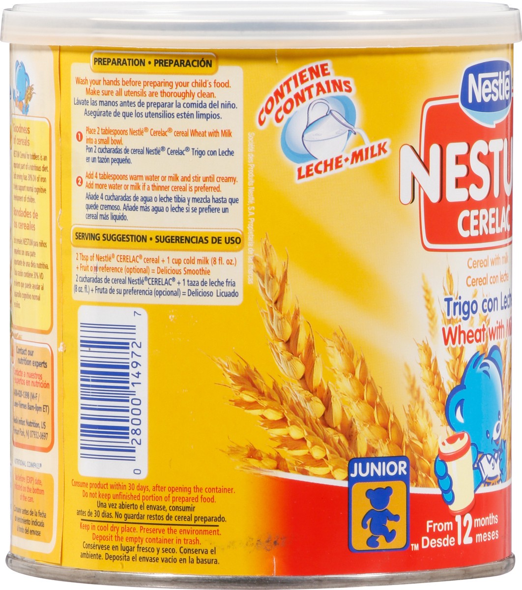 slide 7 of 9, Nestle Nestum Cereal Nestle Cerelac, Baby Cereal, Wheat Cereal with Milk, 14.1 oz, 14.1 oz