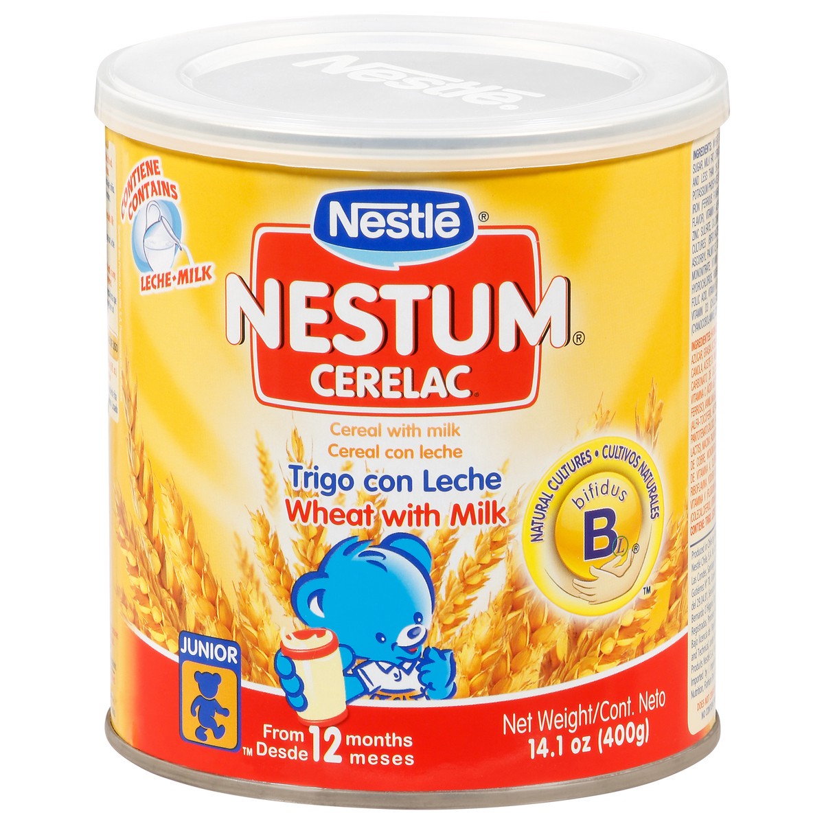 slide 1 of 9, Nestle Nestum Cereal Nestle Cerelac, Baby Cereal, Wheat Cereal with Milk, 14.1 oz, 14.1 oz