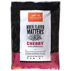 Traeger Premium Cherry Hardwood Pellets 18 lb