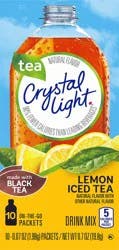 Crystal Light Lemon Iced Tea Powdered Drink Mix, 10 ct - 0.7 oz Packets