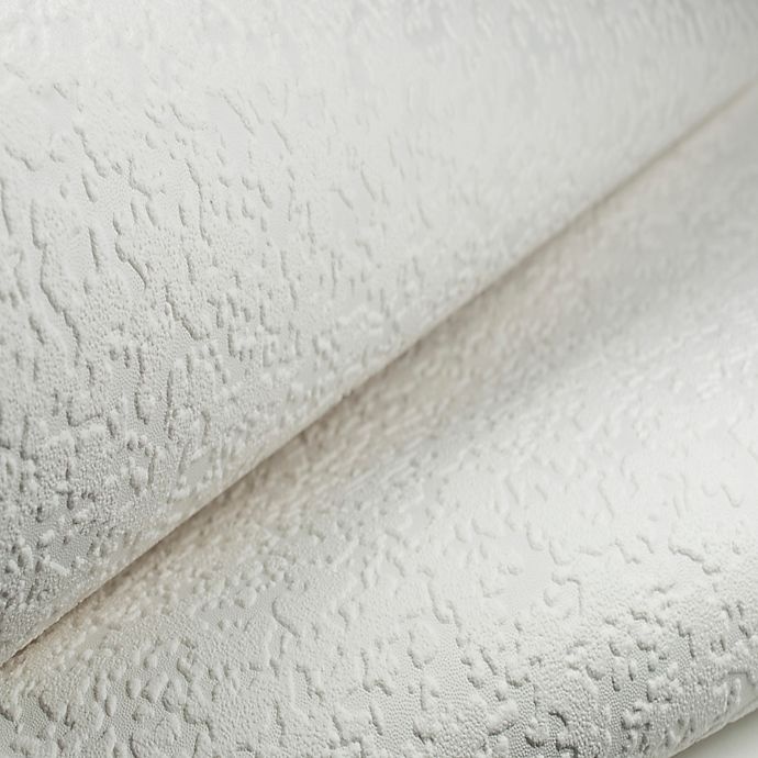 slide 1 of 1, Graham & Brown Heavy Stipple Paintable Wallpaper - White, 1 ct