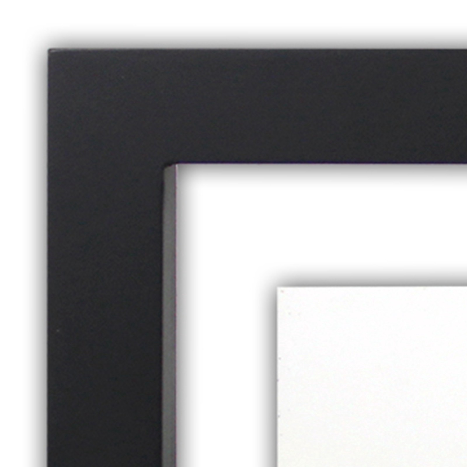 slide 3 of 4, Expressions 2 Opening 6" X 8" Black Hinge Float Frame By Studio Decor, 6 in x 8 in