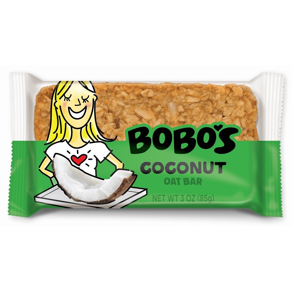 slide 5 of 6, Bobo's Coconut Oat Bar 3 oz. Wrapper, 3 oz
