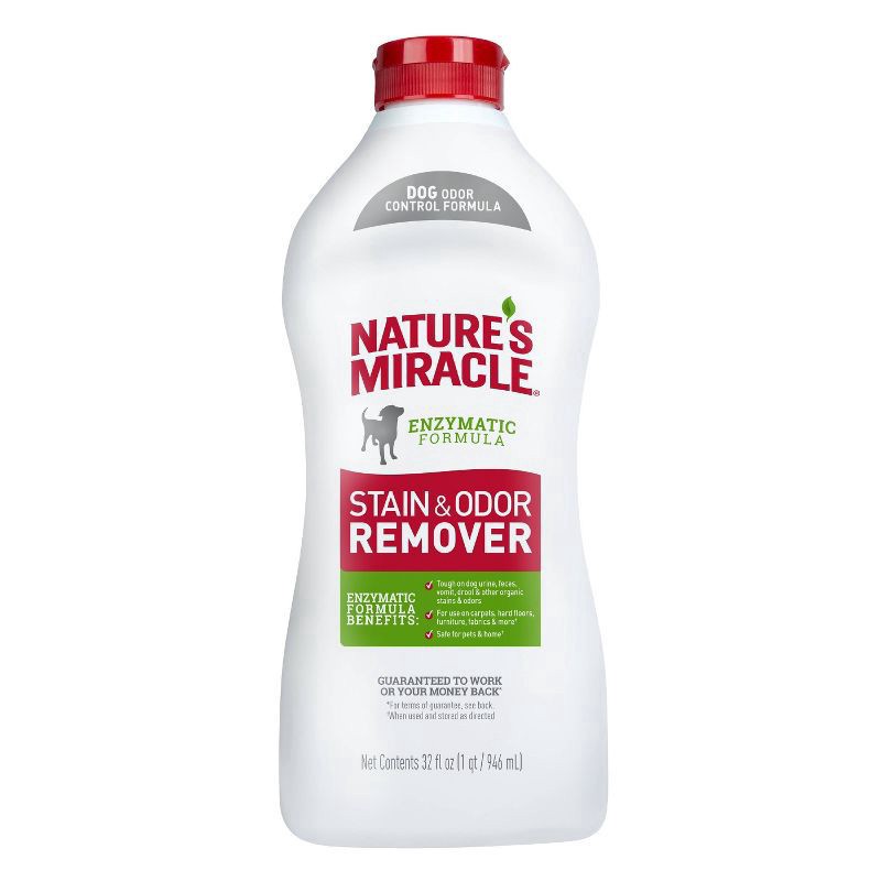 slide 1 of 11, Nature's Miracle Pour Stain and Odor Remover - 32oz, 32 oz