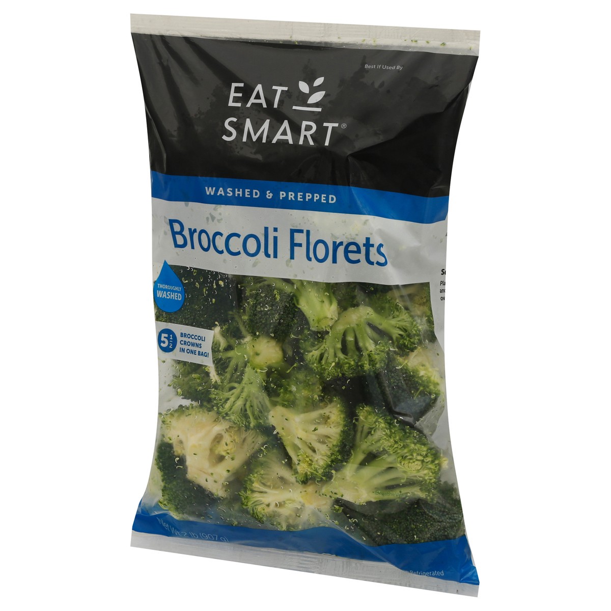 slide 4 of 14, Eat Smart® broccoli florets, 2 lb