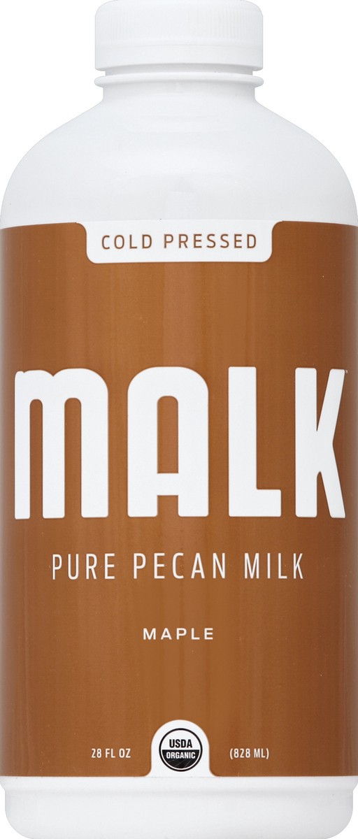 slide 4 of 4, MALK Maple Pure Pecan Milk, 28 fl oz