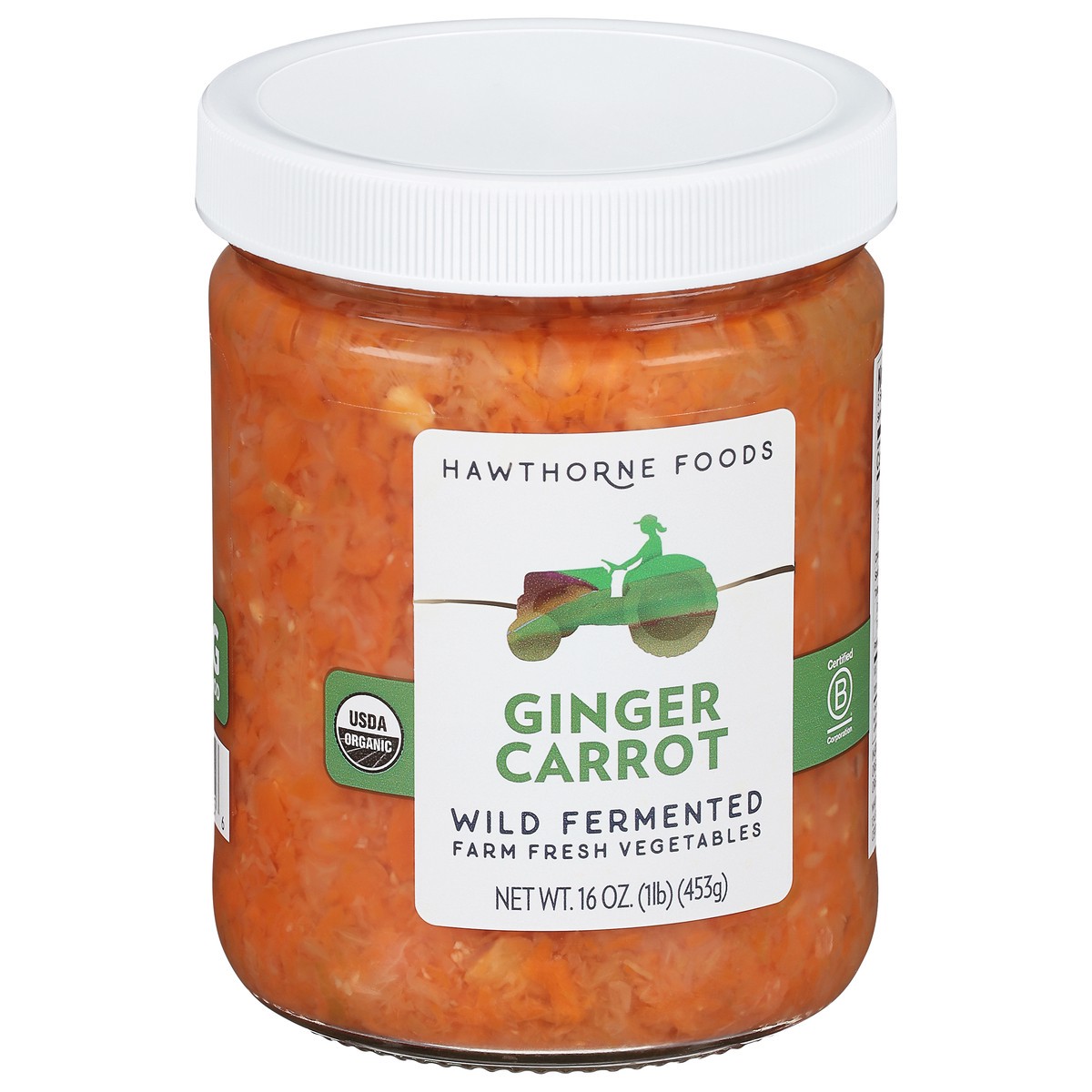 slide 3 of 4, Og Ginger Carrots, 16 oz