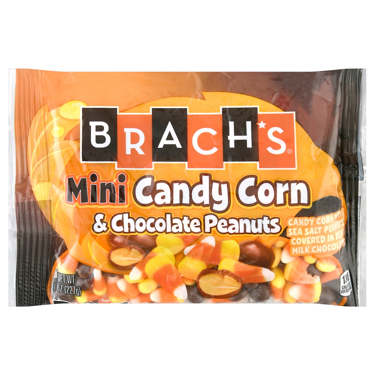 slide 1 of 2, Brach's Mini Candy Corn & Chocolate Peanuts, 9 oz