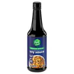 Food Club Reduced Sodium Soy Sauce 10 fl oz