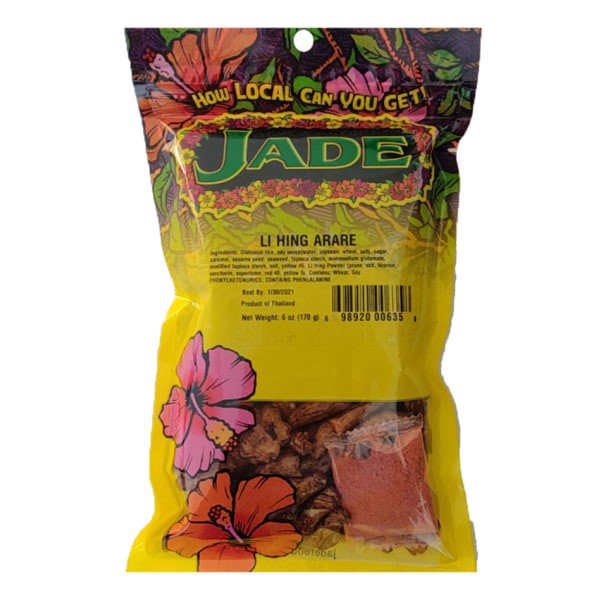 slide 1 of 1, Jade Food Products Li Hing Arare, 1 ct