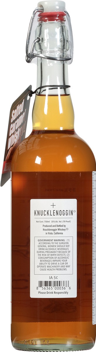 slide 10 of 11, Knucklenoggin Salted Caramel Whiskey 750 ml, 750 ml
