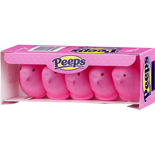 pink peep pillow