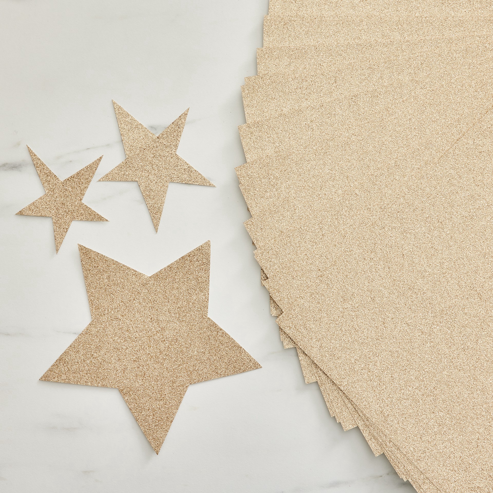 slide 2 of 3, Champagne Glitter 8.5" X 11" Cardstock Paper By Recollections, 24 Sheets, 8.5 in x 11 in