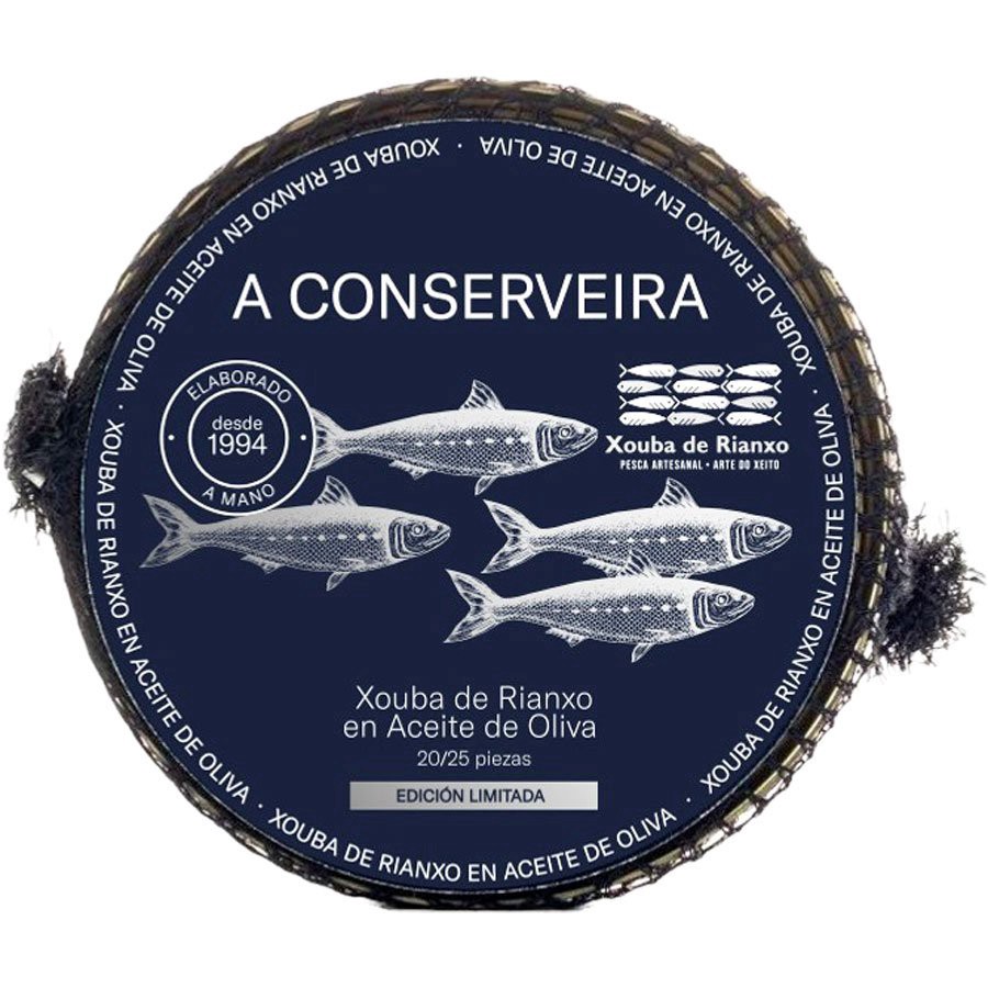 slide 1 of 1, A Conserveira Xouba De Rianxo Sardines, 4.4 oz