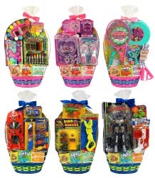 Wonder Treats Large Easter Basket With Assorted Toys