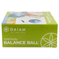 slide 15 of 21, Gaiam Total Body 75cm Balance Ball Kit, 1 ct