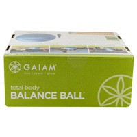 slide 7 of 21, Gaiam Total Body 75cm Balance Ball Kit, 1 ct