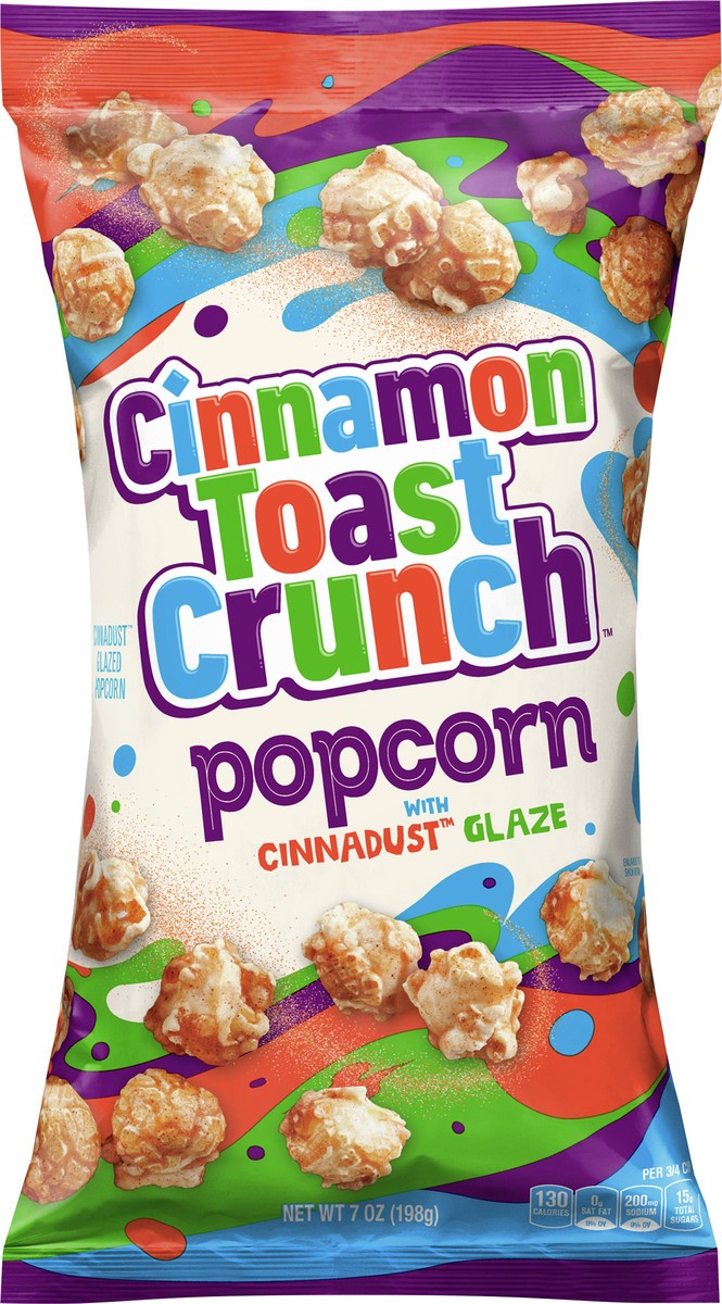 slide 2 of 9, Cinnamon Toast Crunch Popcorn Snack, Cinnadust Glaze, 7 oz, 7 oz