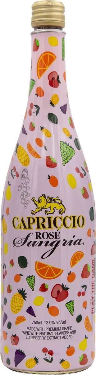 slide 3 of 3, Capriccio Rose Sangria, 750 ml