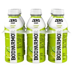 BODYARMOR Zero Sugar Lemon Lime Electrolyte Sports Drink - 6 pk
