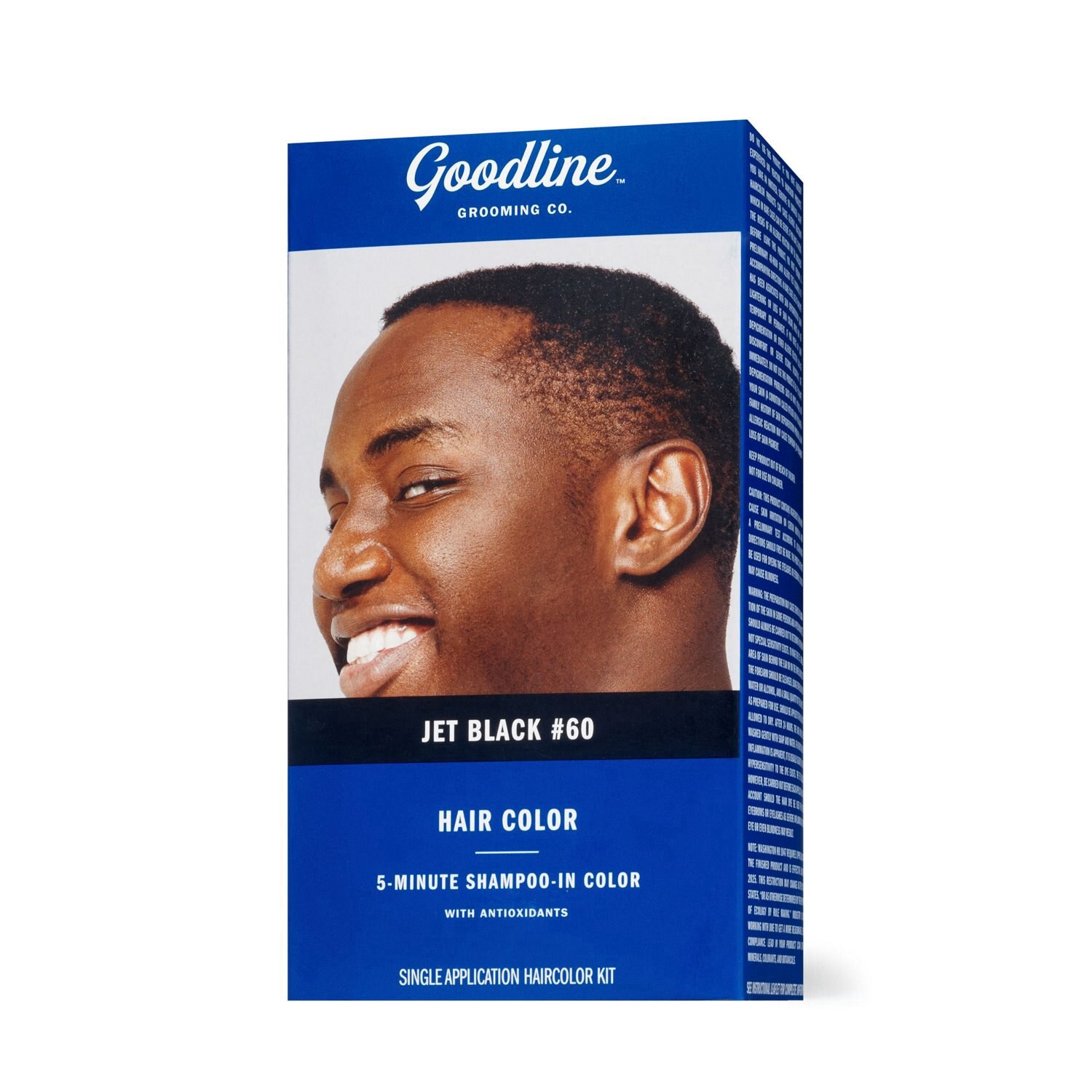 slide 1 of 2, Goodline Grooming Co. Goodline 5-Minute Shampoo-In Color, Jet Black #60, 1 ct