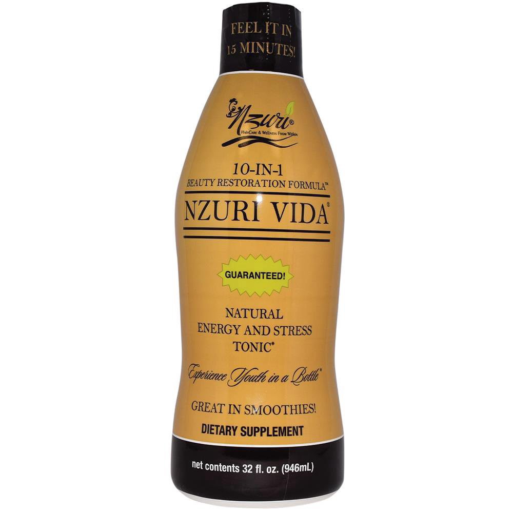 slide 1 of 1, Nzuri Vida 10-in-1 Total Beauty Tonic, 30 oz