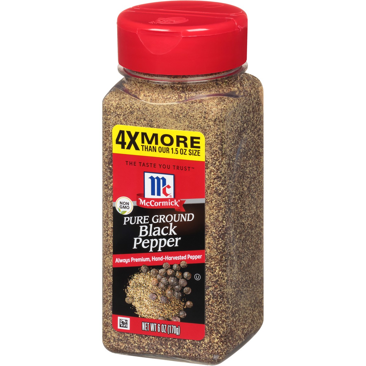 slide 8 of 9, McCormick Black Pepper - Pure Ground, 6 oz