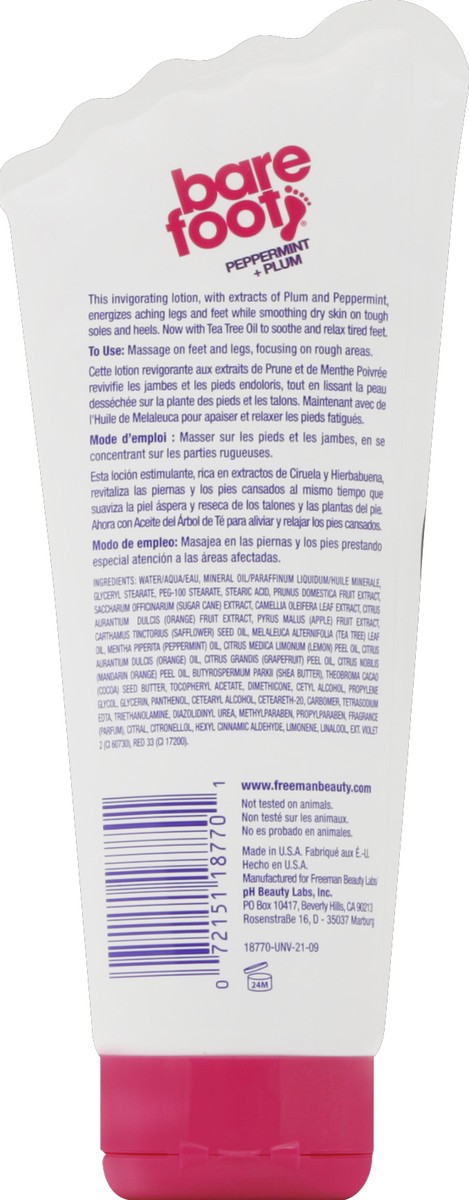 slide 3 of 3, Barefoot Foot Lotion 5.3 oz, 5.3 oz