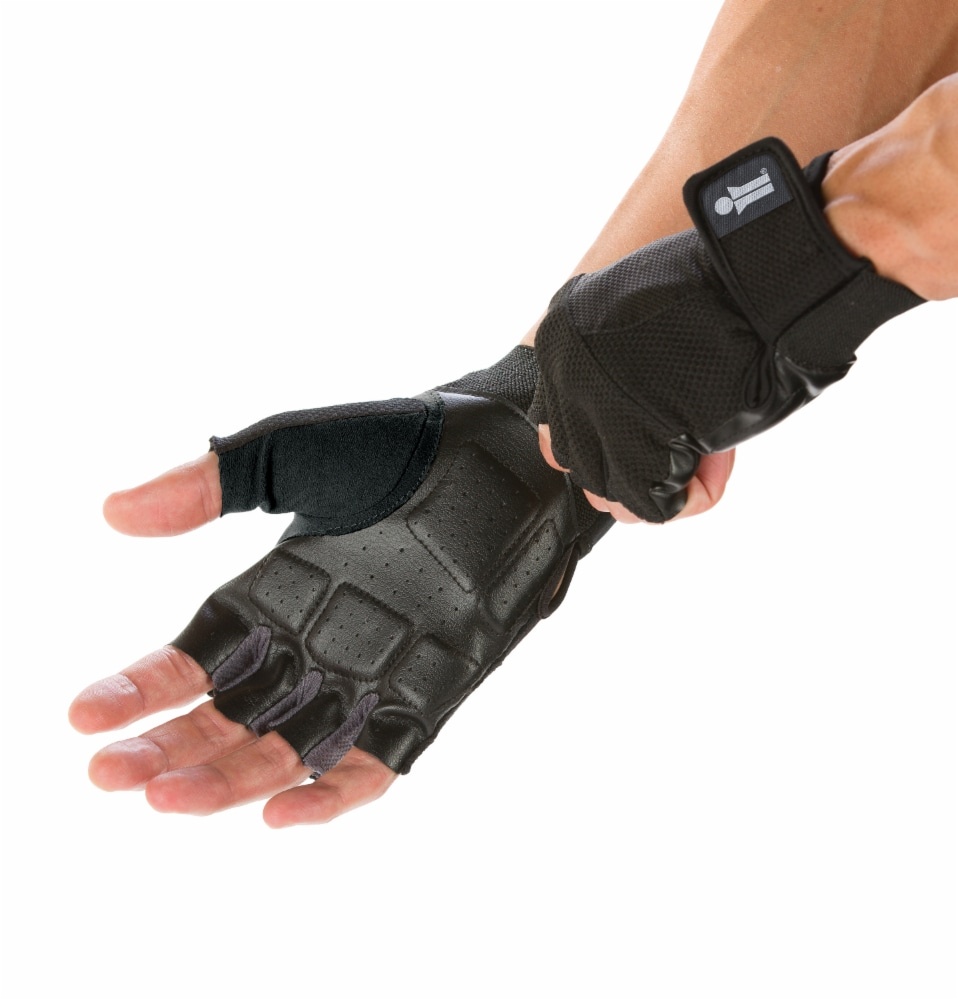 slide 1 of 1, Bollinger Fitness Gloves - Black - L, LG