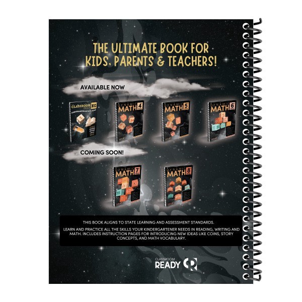 slide 6 of 6, Classroom Ready Activity Book, Kindergarten, 1 ct