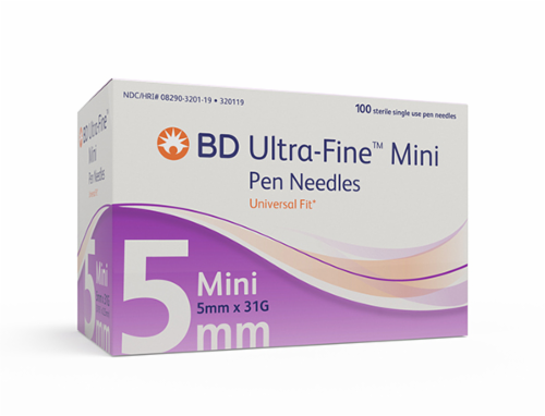 slide 1 of 1, Bd Ultra-Fine Pen Needles, 100 ct