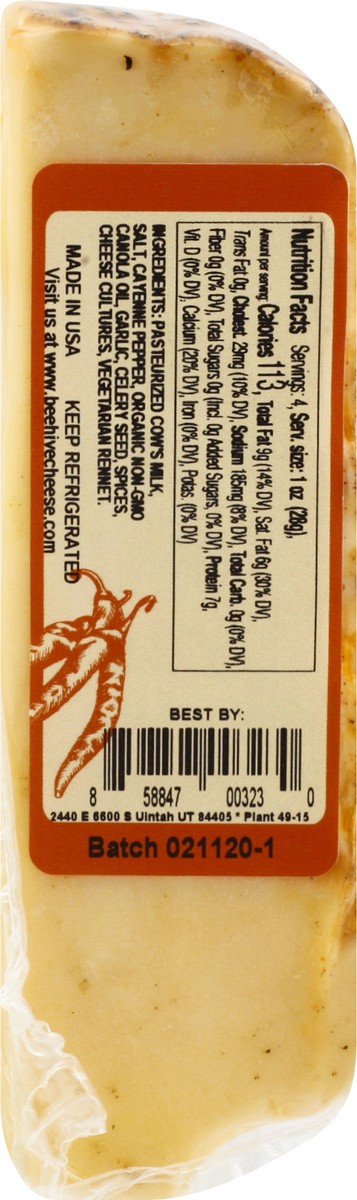 slide 4 of 9, Beehive Cheese Big John's Cajun Cheese 4 oz, 4 oz