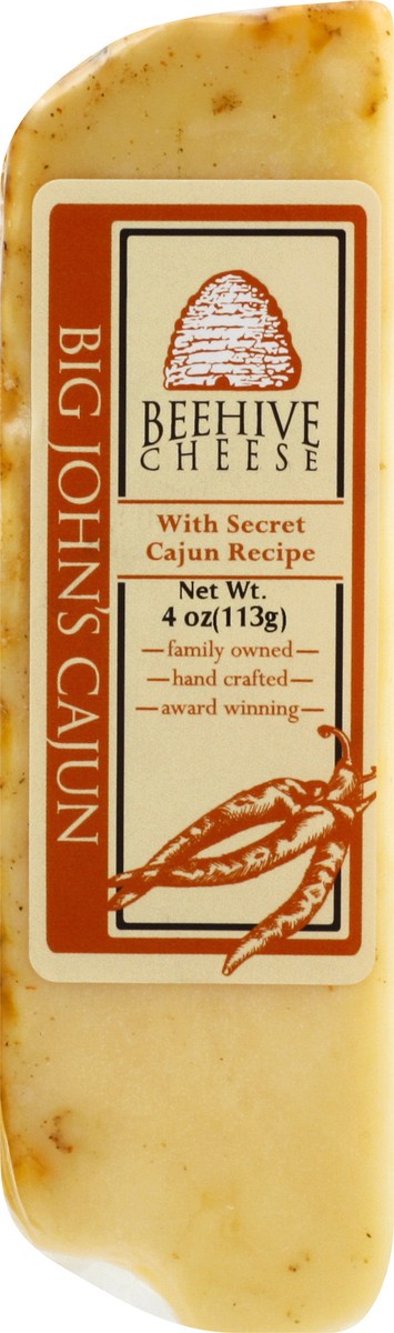 slide 6 of 9, Beehive Cheese Big John's Cajun Cheese 4 oz, 4 oz