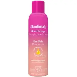 Skintimate Skin Therapy Dry Skin Moisturizing Women's Shave Gel With Lanolin And Vitamin E - 7 oz