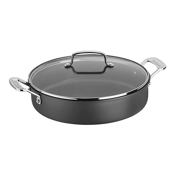 slide 1 of 2, Cuisinart Chef's Classic Pro Nonstick Hard-Anodized Covered Casserole Pan, 5 qt