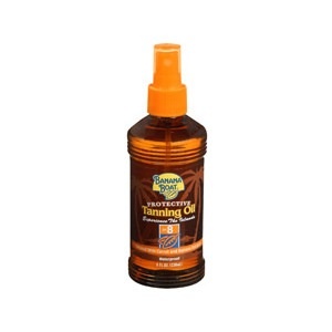 slide 1 of 1, Banana Boat Protective Tanning Oil Spf 8, 8 oz