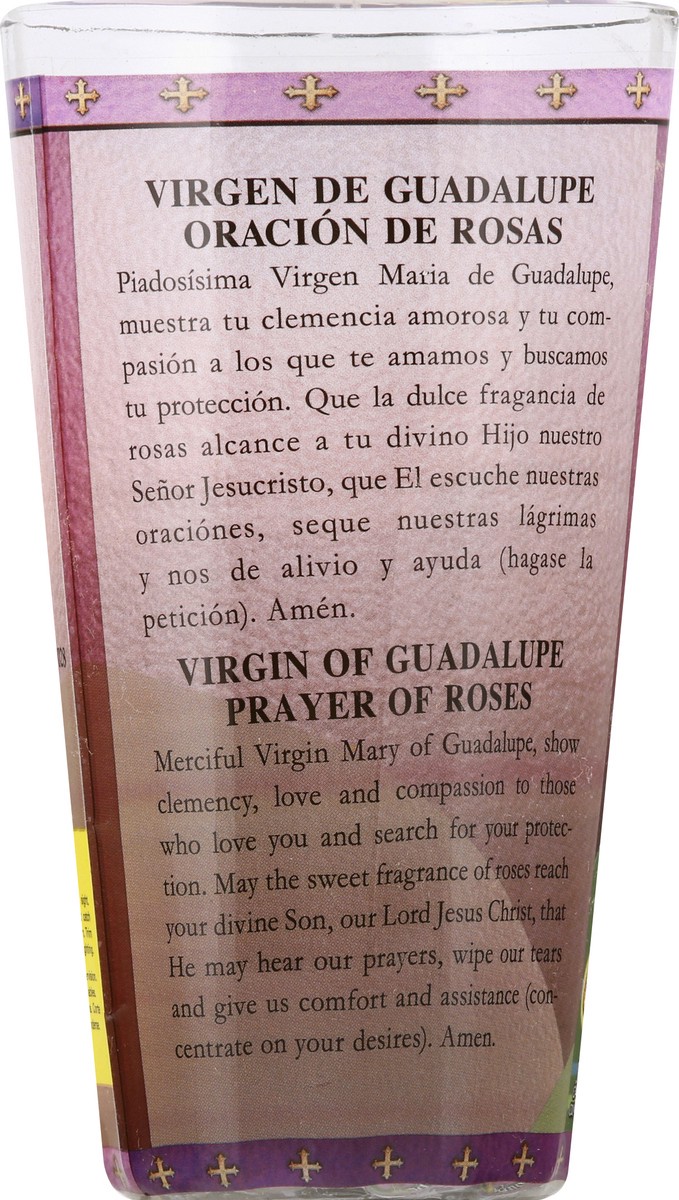 slide 7 of 9, St. Jude Candle Co. Virgin of Guadalupe Candle 1 ea, 1 ct