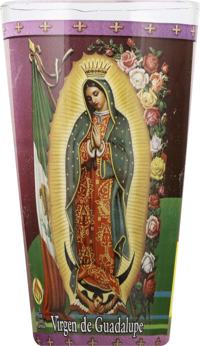 slide 6 of 9, St. Jude Candle Co. Virgin of Guadalupe Candle 1 ea, 1 ct