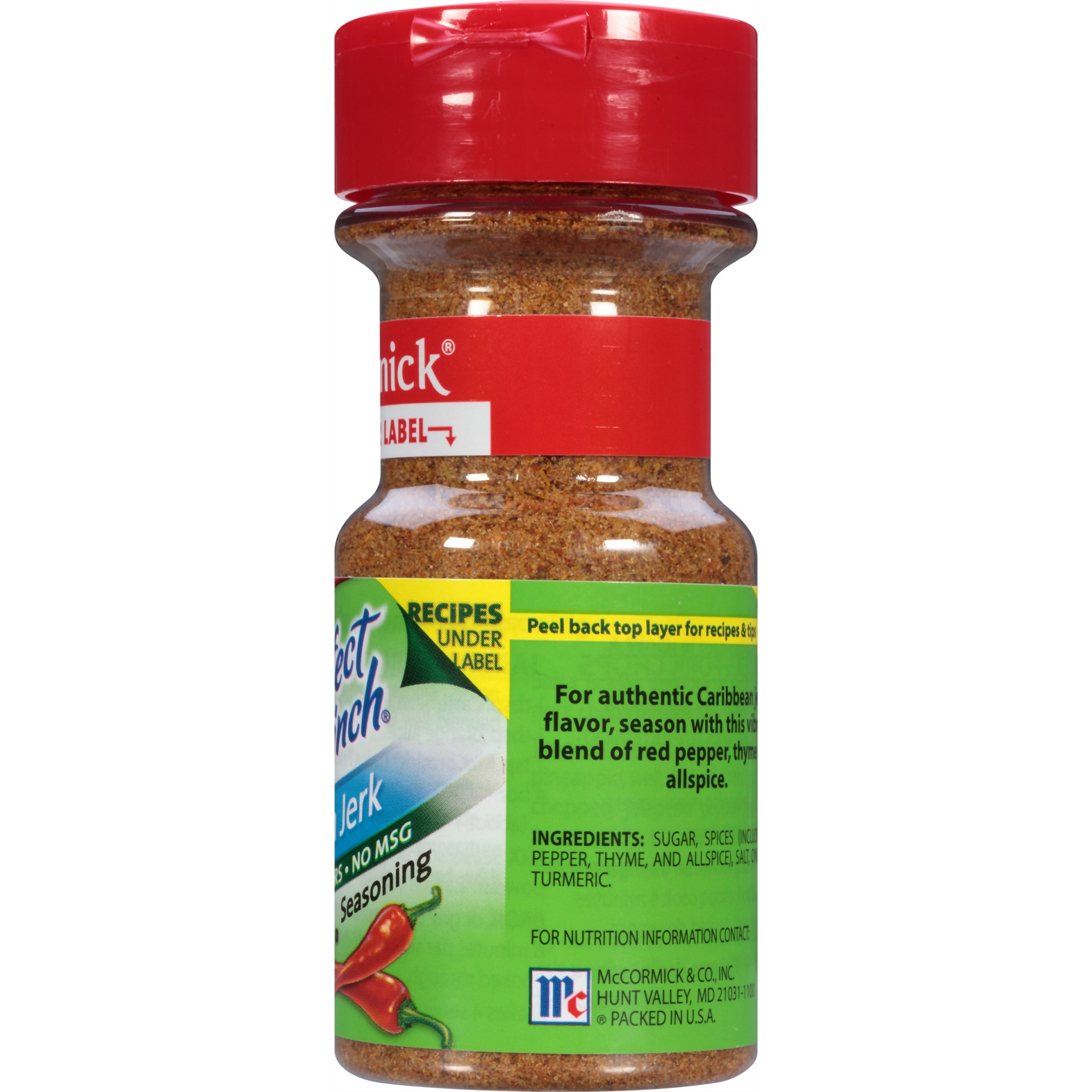 McCormick Perfect Pinch Caribbean Jerk Seasoning 3.25 oz Shipt