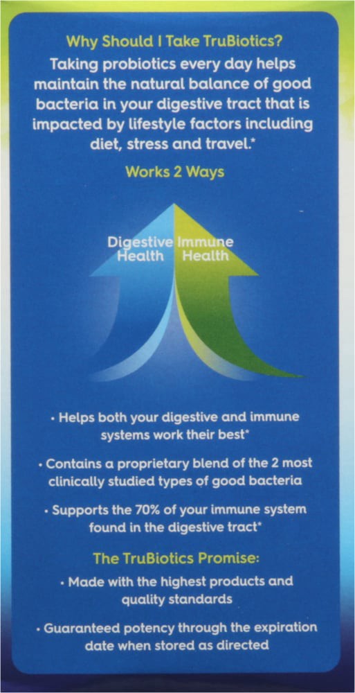 slide 3 of 4, Trubiotics Probiotic Capsules, 30 ct