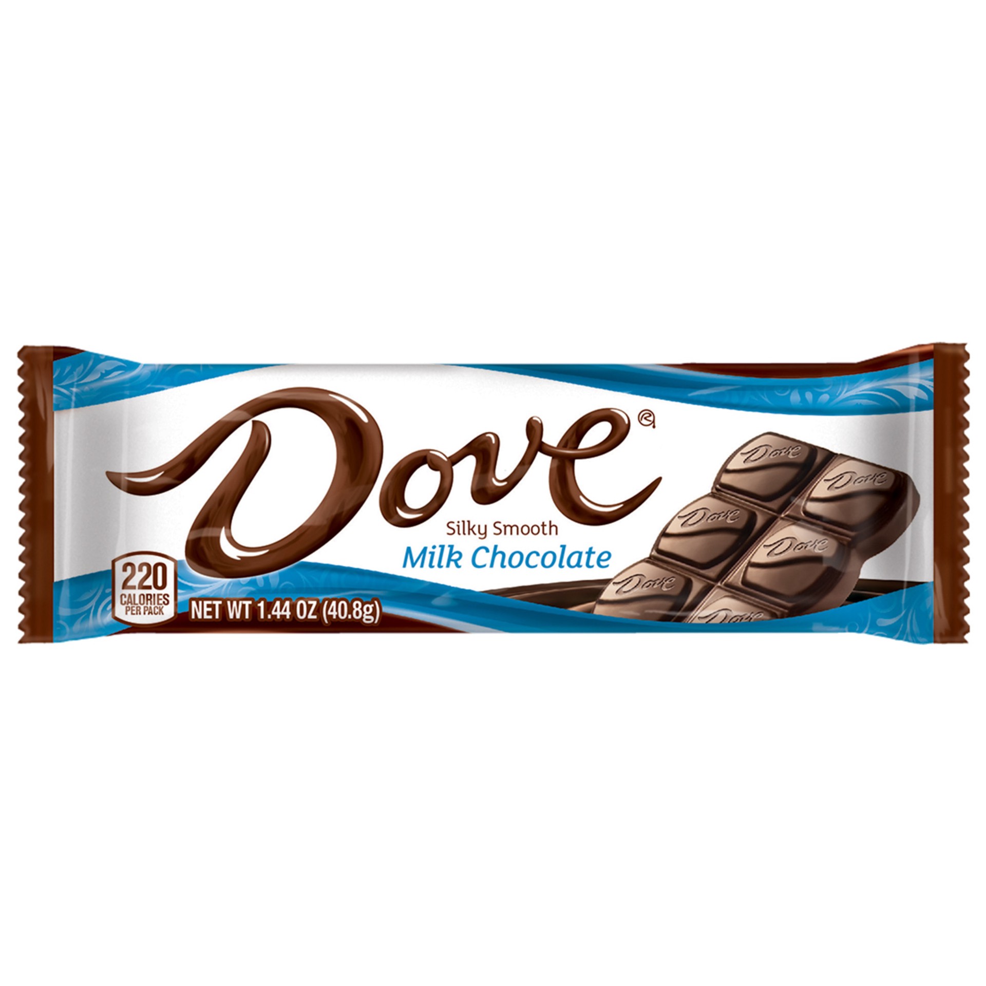 slide 1 of 7, DOVE Candy Milk Chocolate Bar, Full Size, 1.44 oz Bar, 1.44 oz