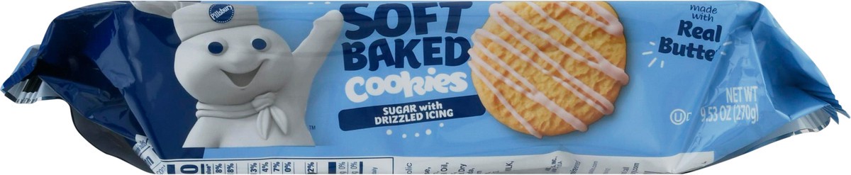 slide 10 of 11, Pillsbury Soft Baked Cookies, Sugar with Icing, 9.53 oz, 18 ct, 9.53 oz