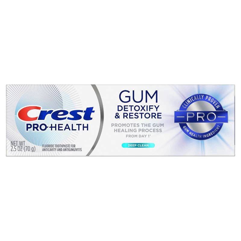 slide 11 of 11, Crest Pro G&R Deep Clean Toothpaste, 2.5 oz