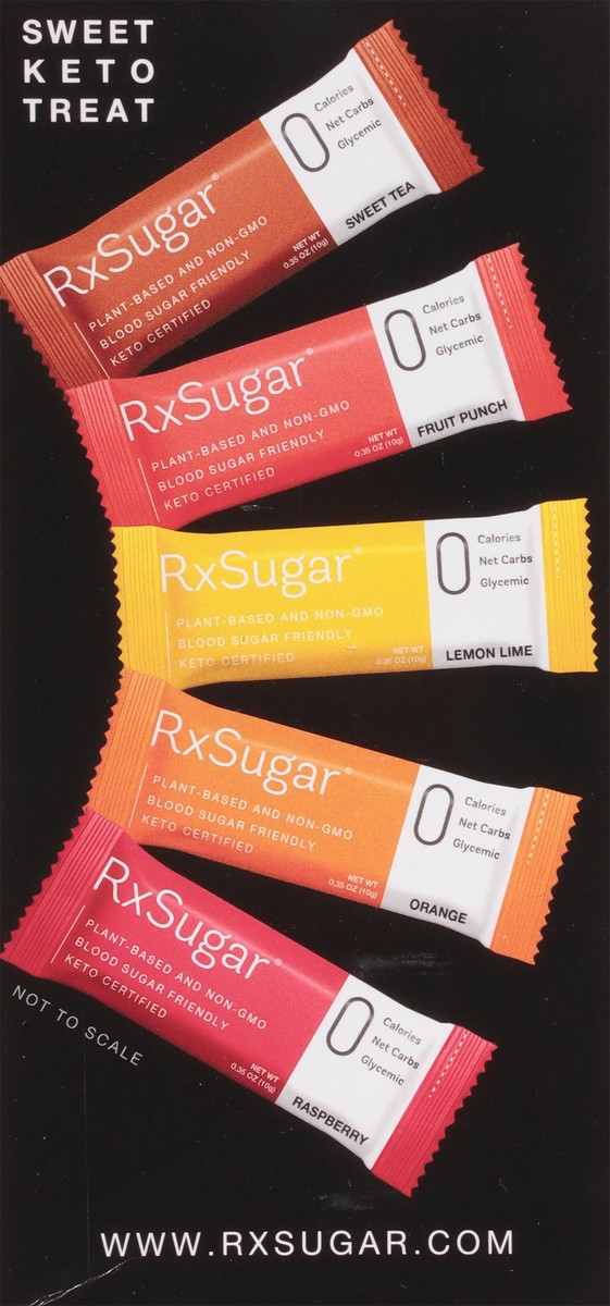slide 2 of 9, RxSugar Sugar Reimagined Assorted Swealthy Stix 30 - 0.35 oz Packs, 30 ct